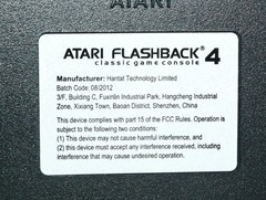 Atari Flashback 4 With 76 Classic Game Builtin