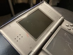 Nintendo DS Lite Cobalt Blue with Charger/Stylus/Cart Cover TESTED | FAIR COND