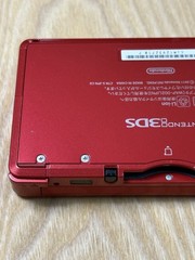 Nintendo 3DS Metallic Red Console Only Tested Working Japanese Version