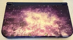 Nintendo 3DS XL Galaxy Edition Handheld System w Charger- Purple – Tested