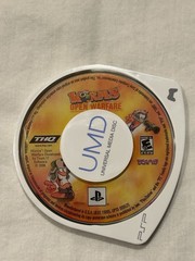 Sony PlayStation Portable (PSP 2001PB) #98510 w/1st Ed. Game Worms Open Warfare