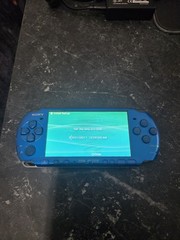Sony PSP-3000 Blue Handheld Console w/ AC Adapter, Wi-Fi, 16GB, 480p
