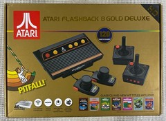 Atari Flashback 8 Gold Deluxe Video Game Console 40th Anniversary Edition