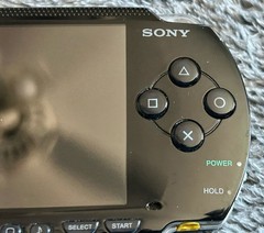 Sony PSP-1001 PlayStation Portable Black Console Working