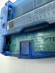 Bandai Wonderswan Clear Blue SW-001 for Parts or Repair