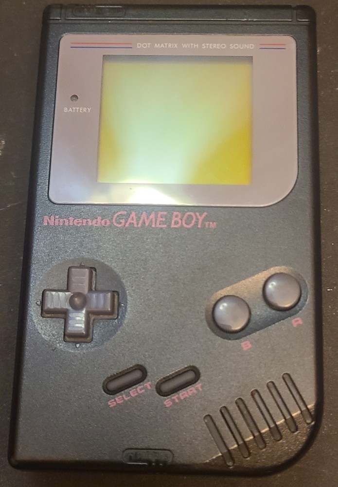 Nintendo Game Boy Original DMG-01 Black, Clean and Tested!