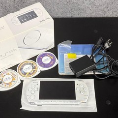 Excellent Sony PSP 3000 Pearl White Boxed Tested Boxed