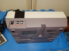 Nintendo NES Console – White/Gray. Comes With 2 Controllers- NO Cords- Works