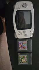 Nintendo Game Boy Advance Gaming Console with 2 games