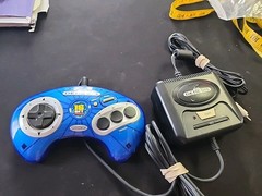 Sega Genesis Mini Console Radica 16 Bit Power 6-in-1 no power cable parts only