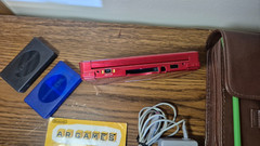 Nintendo 3DS Handheld System + Zelda Carry Case – Flame Red Tested Working