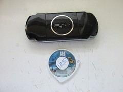 Sony PSP-3001 Handheld Console W/ Charger & 1 Disc Tested Working.