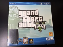 Sony PlayStation 3 PS3 500GB Super Slim Grand Theft Auto V 5 Black Game System