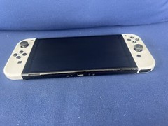 Nintendo Switch OLED Model 64GB black Console with matted White Joy Cons