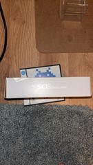 Nintendo DS Lite Launch Edition Silver Handheld System Open Box Mint Console CIB