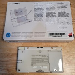 Nintendo DS Lite Handheld Console White CIB Complete in Box – Tested