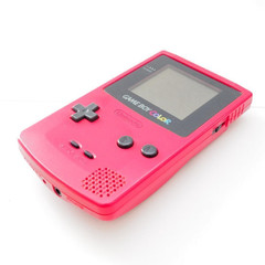 Nintendo Gameboy Color Console Red Game Boy Handheld System Japan