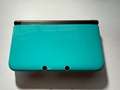 Nintendo 3DS LL XL Console Turquoise Black w/Stylus Box Tested Working #492