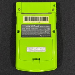 Nintendo Game Boy Color Kiwi Lime Green CGB-001 Console Super Mario Tested Works