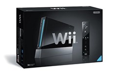 Nintendo Wii Game Console Black NTSC Very Good 0Z