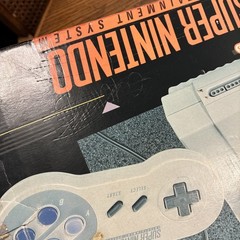 Nintendo Super NES Control Set Super Nintendo with Zelda & Original Box Manuals