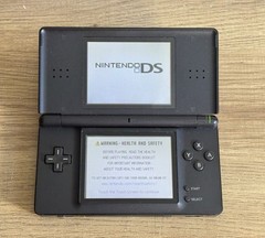 Nintendo DS Lite Black Console Excellent Condition Working w/Charger & Stylus