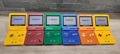 Gameboy Advance SP AGS-001 Rayquaza Pokémon Reshell Custom shell & New Battery
