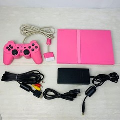PlayStation 2 PS2 Slim SCPH-77000 Pink Console Controller Tested Working Used