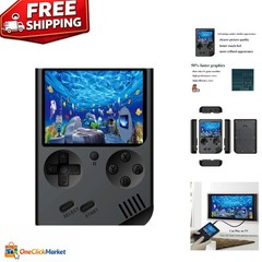 Nostalgic Handheld Game Console – 3” Screen, 168 Retro Games for Family Fun