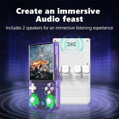 R36 Ultra Retro Handheld Game Console 4.0 Inch IPS 20000