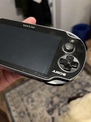 Sony PlayStation PS Vita OEM Black PCH-2001 Bundle w/ Charger and Games
