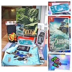 🔥🆕🔰 LEGEND OF ZELDA: Tears Of The Kingdom Nintendo Switch Lite Console Bundle