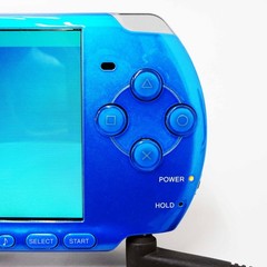 SONY PSP Playstation Portable Console Vibrant Blue PSP-3000 VB Japan Used