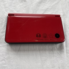 Nintendo DSi XL Super Mario Bros 25th Anniversary Edition w/charger & Game READ