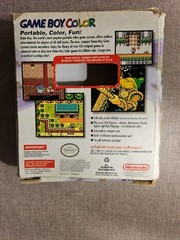 Nintendo GameBoy Color Console Grape ModelCGB-001 With Original Box Tested Works