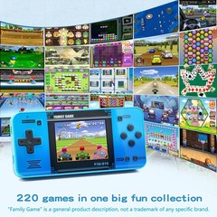 Handheld Game for Kids -Preloaded 220 Retro Video Games, Portable Gaming Player