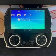 PRE-OWNED Sony PSP GO Black N-1001 PlayStation Portable
