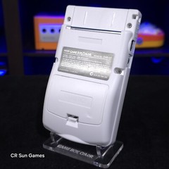 White Gameboy Color Console OLED Touch Screen GBC Game Boy