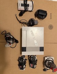 Nintendo NES Console With OEM Cables and Accessories (Power Tested)