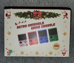 G5 3-Inch Full-Color Screen Handheld Retro Game Console with 500 Preloaded Games