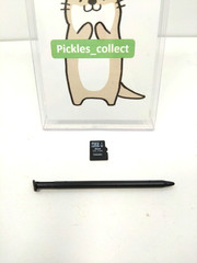 Nintendo New 3DS Black KTR-001 w/4GB Stylus language Japanese Tested 0511A