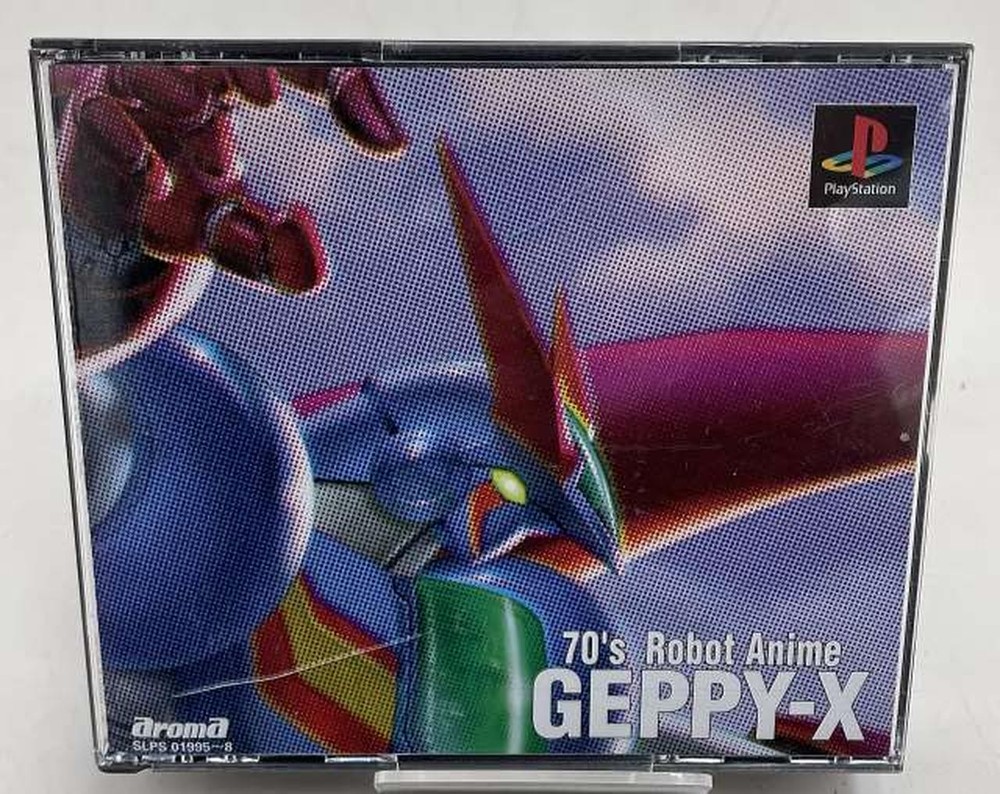 Geppy-X 70s Robot Anime PlayStation PS1 Japanese Ver. Aroma