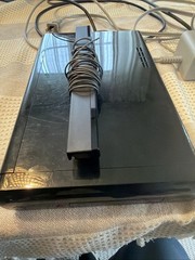 Nintendo Wii U 32GB System Console And Power Cable Only WiiU No Gamepad 4 Games