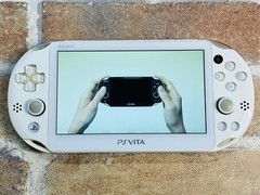 PS Vita PCH-2000 White ZA12 SONY PlayStation Japan Charger 8GB Tested EX DDP