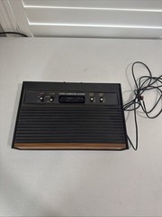 Atari 2600 Console CX2600 Wood Grain UNTESTED