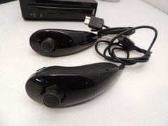 Nintendo Wii RVL-001 USA Black Game Console Bundle Tested