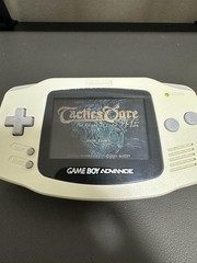 Nintendo Game Boy Advance Gaming Console White Tested s1183M