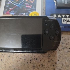 Sony PSP 2001 Black Playstation Console, New Battery, Charger, Monster Hunter.