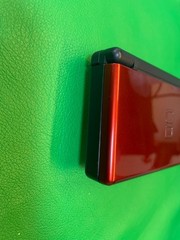 Nintendo DS Lite Crimson Handheld System Red/Black no Charger a007