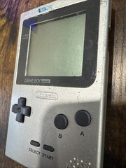 Nintendo Game Boy Pocket MGB-001 – Silver 100% OEM Working DISCOUNT!